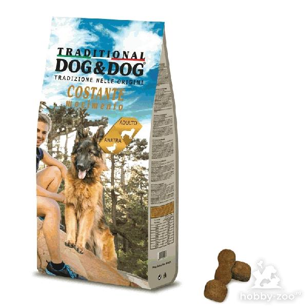 Hrana uscata caini Dog&Dog Traditional Miscare Constanta
